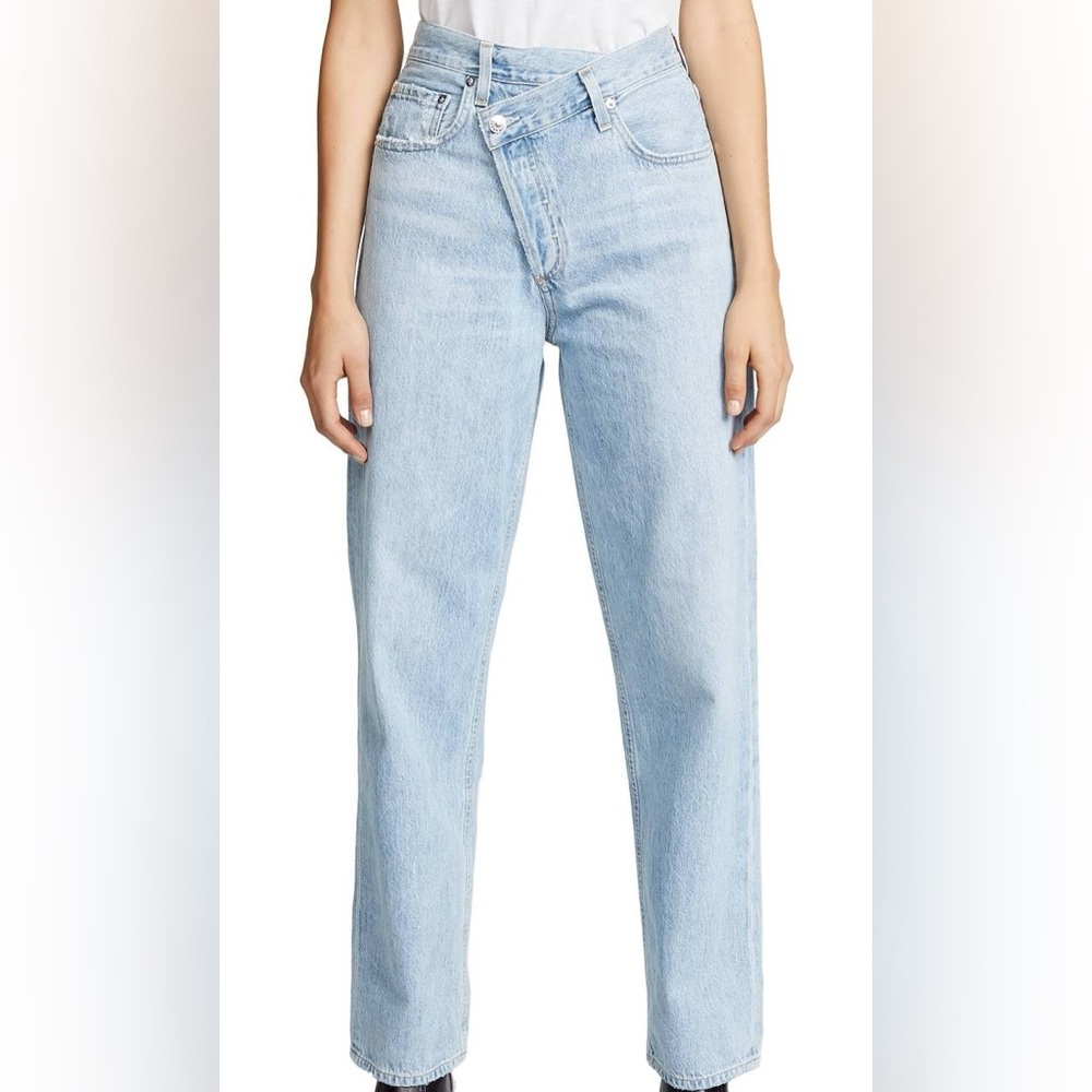 AGOLDE CRISS CROSS JEANS